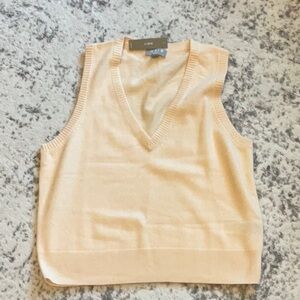 J Crew cashmere sweater vest